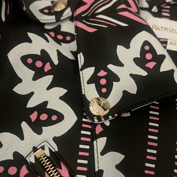 Patrizia peppe leather jacket / size small US - Picture 10 of 11